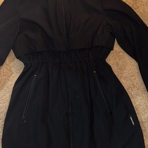 Cinched Waist Anorak Jacket